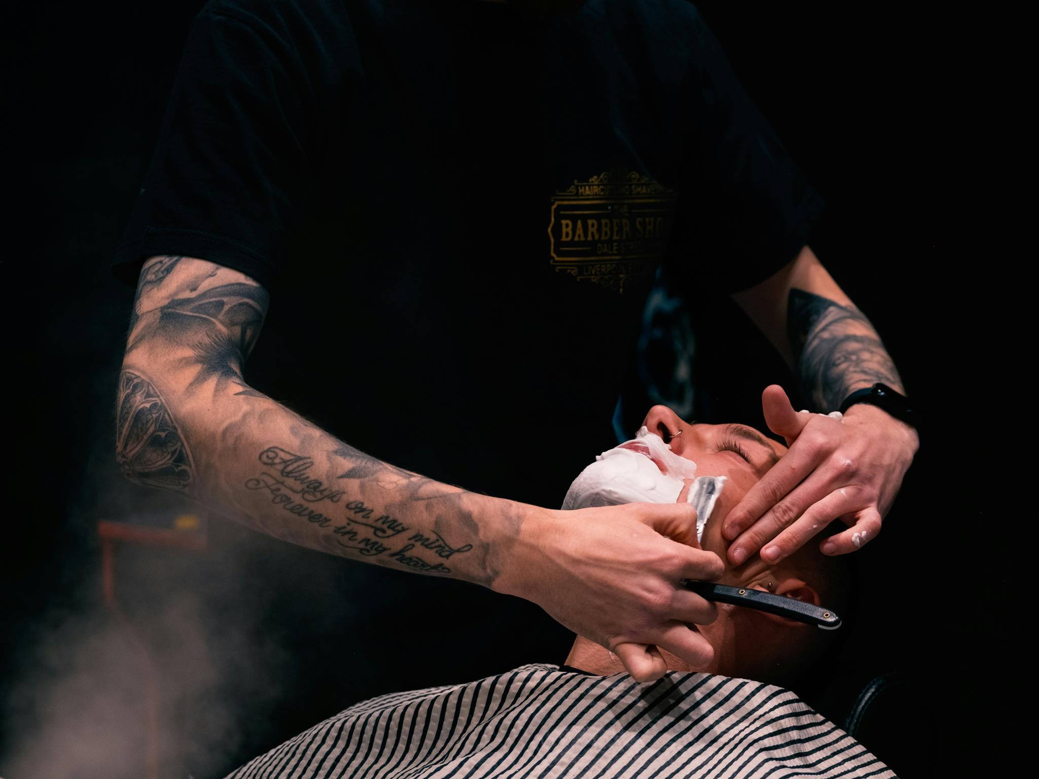 Servicio de barbería premium